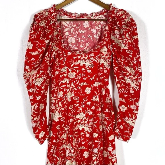 Doen Clarence Dress Oak Bluffs Floral - Picture 5 of 8